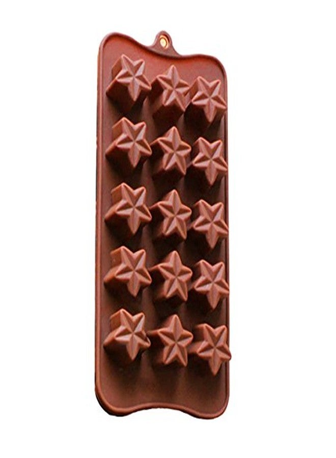 NE-MA Nema 15 lattices Star Shape Chocolate Mold - Image 1