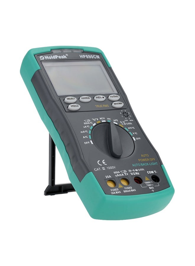 NIBEMINENT Digital Multimeter DMM With NCV Detector Black/Green 0.543kg - Image 5