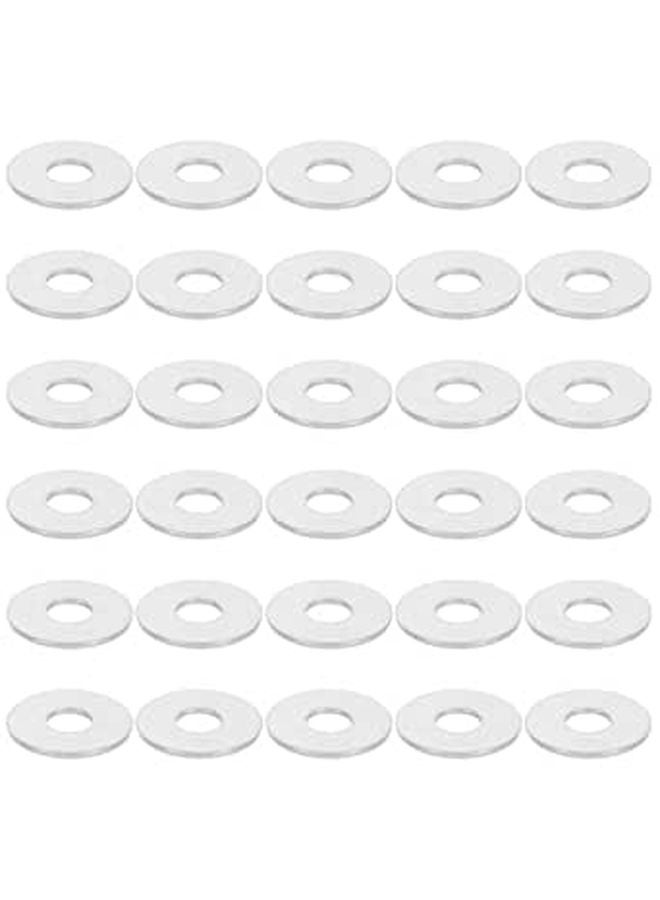 Stainless Steel 304 M10x30 Flat Washers Ultra Thin Sealing Rings 30pcs - Image 1