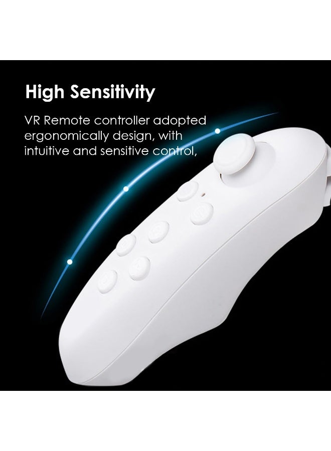Mini VR Remote Controller Gamepad Bluetooth Control for Mobile Phone, Bluetooth Selfie Timer Joystick for Android, for IOS, for Tablet - Image 4
