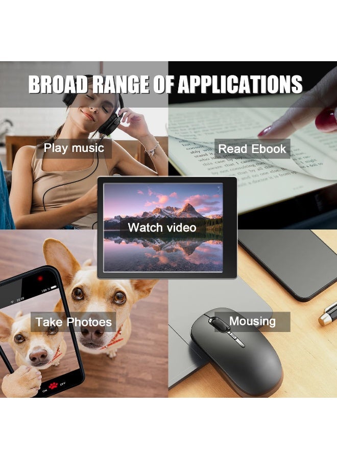 Mini VR Remote Controller Gamepad Bluetooth Control for Mobile Phone, Bluetooth Selfie Timer Joystick for Android, for IOS, for Tablet - Image 5