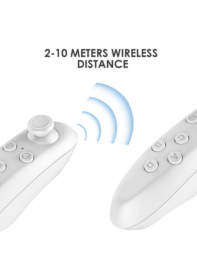 Mini VR Remote Controller Gamepad Bluetooth Control for Mobile Phone, Bluetooth Selfie Timer Joystick for Android, for IOS, for Tablet - Image 3