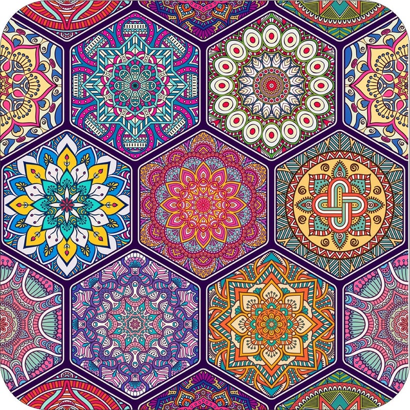 WallDaddy Wallpaper For Walls Sticker Large Size (300x40)Cm Self Adhesive Wallpaper For Bedroom | Mandala Wall Stickers For Home | Waterproof Wall papers For Home | Vinyl Wallpaper Stickers Home Decor - Image 4