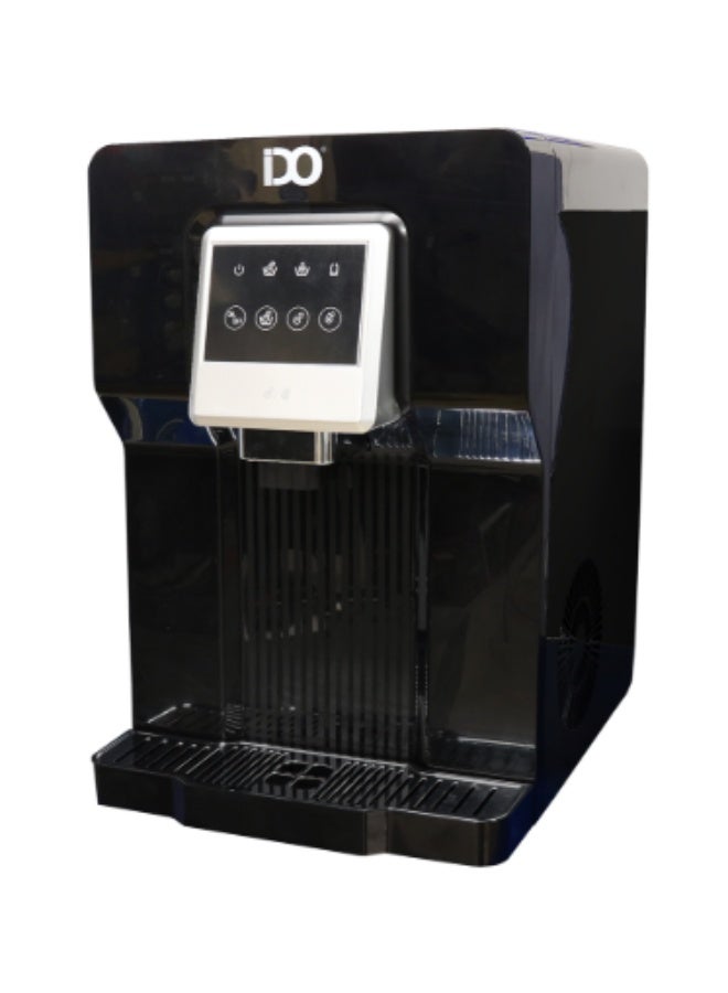 WDIMD502-BK Water Dispenser with Ice Maker, Black and Silver