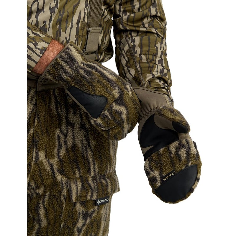 Nomad Mens Cottonwood VX3 Flip Mitten, Warm and Durable Hunting Gloves with Flip-Back Design and Insulated Protection, Mossy Oak Bottomland Camo, Large/X-Large - Image 4