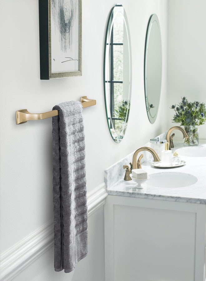 Amerock BH36014CZ | Champagne Bronze Towel Bar | 24 in (610 mm) Towel Rack | Highland Ridge | Bathroom Towel Holder | Bathroom Hardware | Bath Accessories - Image 2