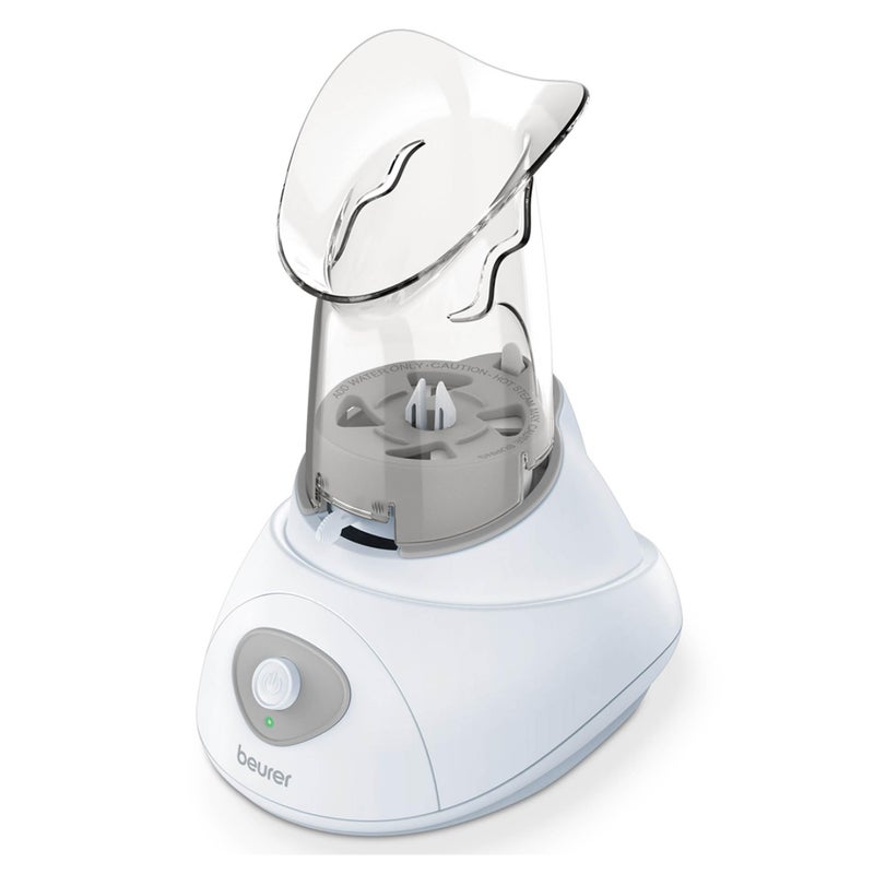 Beurer SI30 Steam Inhaler for Sinus Congestion & Allergies, Drug-Free, Quick 3-5 Minute Setup, Ultra-Quiet, Face Steamer with Variable Steam Control, Universal Mask, FSA/HSA Eligible - Image 1