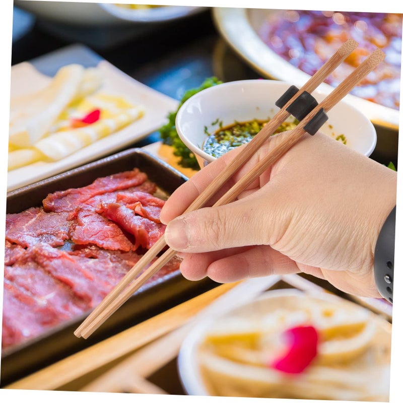 15 Pieces Plastic Chopstick Clips Training Chopsticks For Kids Helping Hands Training Tools Washable Long - Image 5