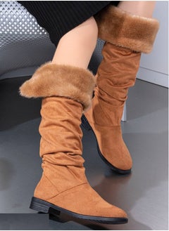 LIFESTYLISH Knee-HighL Matrial Suede - HavanLB-9  - Image 2