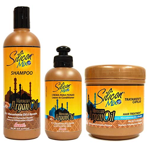 Silicon Mix Moroccan Argan Oil 3 in 1 Set - Image 5