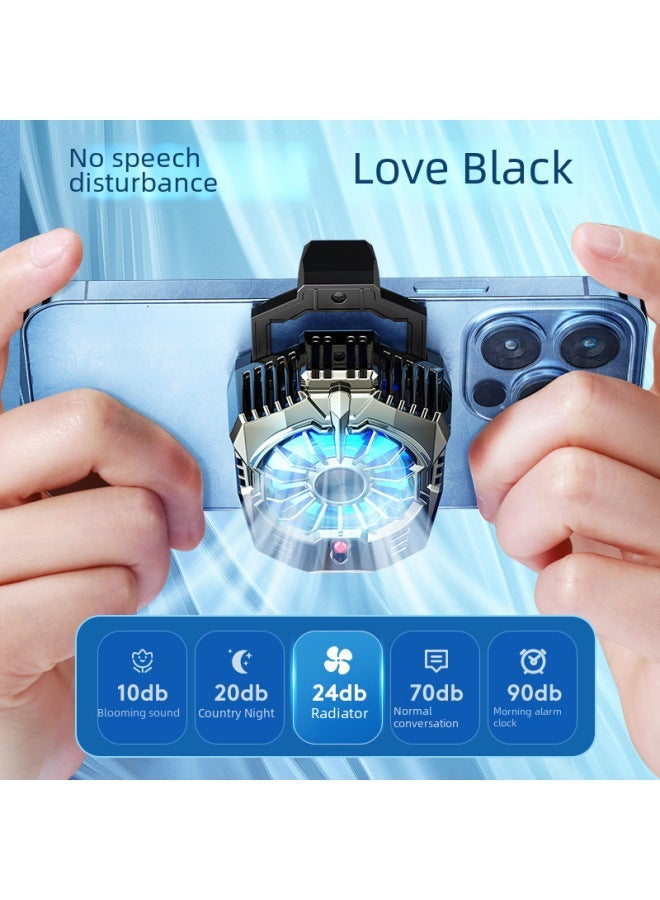 2023 Semiconductor Mobile Phone Cooler X65 Ice Cooling Device 3 Levels Power Back Clip Magnetic Suction Fast Cooling-Color:FS05 Dual-purpose Standard  - Image 3