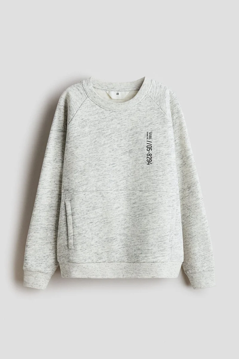 H&M Brushed-inside sweatshirt