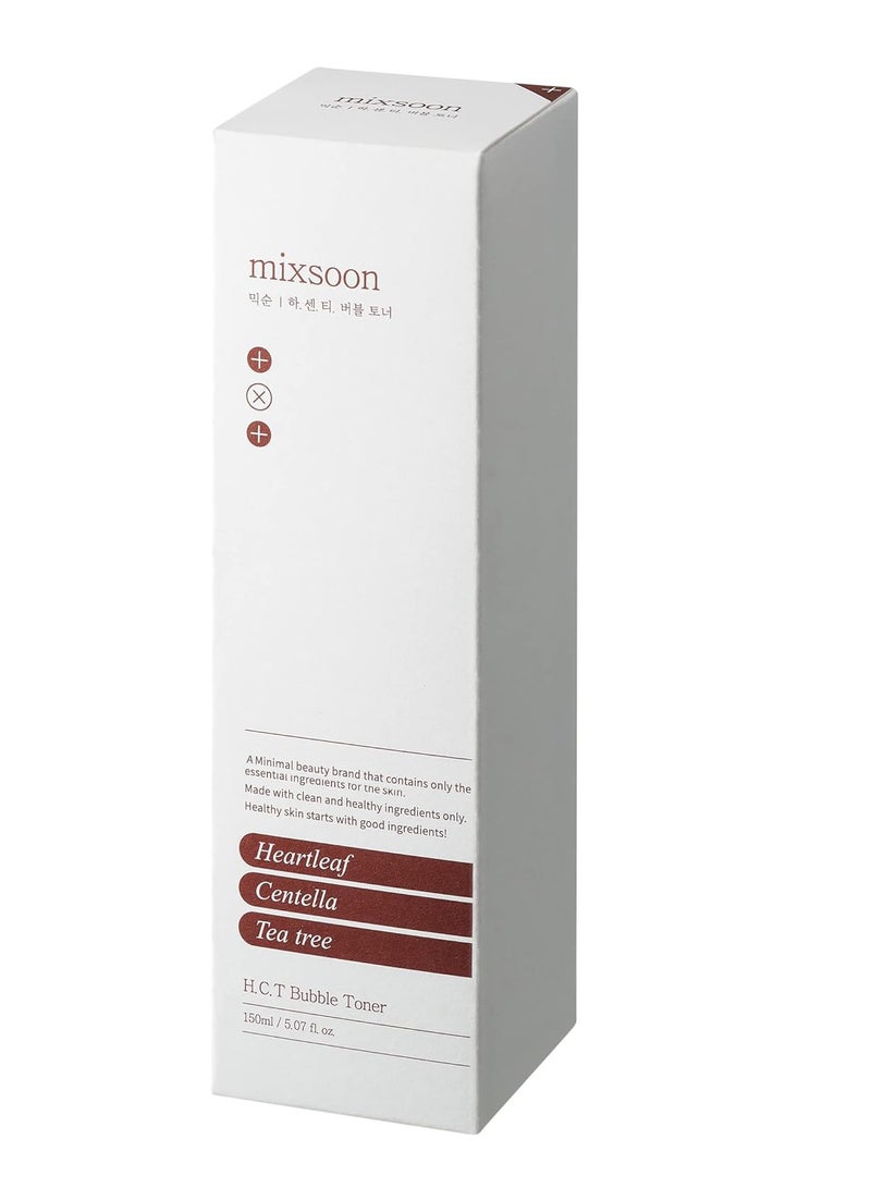 mixsoon H.C.T. Bubble Toner 150ml - Image 1