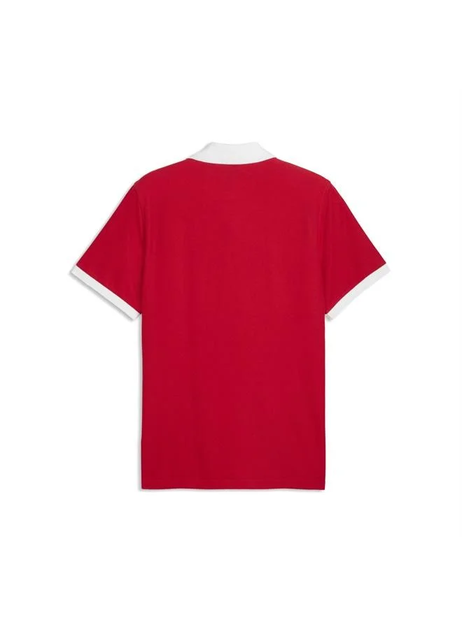Puma Rosso Corsa Scuderia Ferrari Pique Polo Men for Men | Best Price UAE
