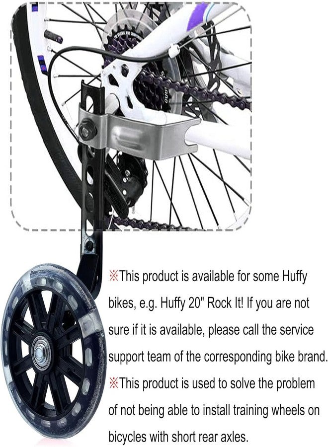 YTKD Axle Extenders for traiing Wheels,Stabiliser Extension Bolts for 12,14,16,18,20,22,24inch Kids Bike/Mountain Bike - Image 2