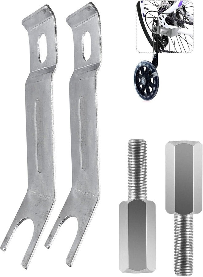 YTKD Axle Extenders for traiing Wheels,Stabiliser Extension Bolts for 12,14,16,18,20,22,24inch Kids Bike/Mountain Bike - Image 1
