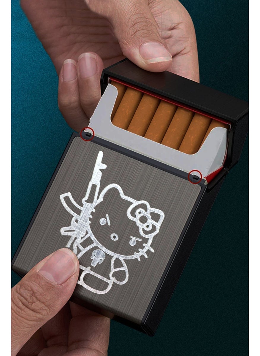 Cigarette Case Hard Plastic Custom Name