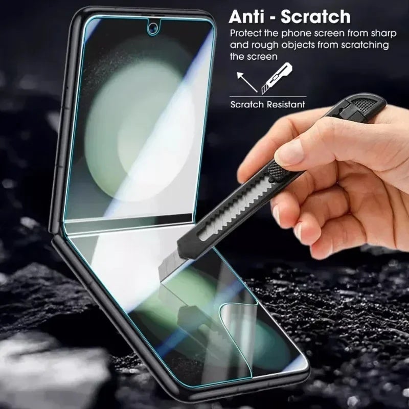 9 In 1 Screen Protector For Samsung Galaxy Z Flip 6 Inner Hydrogel Film Rear Lens Screen Tempered Glass for Samsung ZFlip6 Flip5 - Image 5