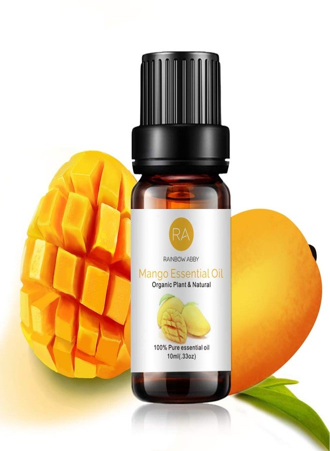Rainbow Abby Mango Essential Oil, 100% Pure Organic Natural Aromatherapy Mango Oil for Diffuser, Massage, Yoga, Meditation, Bath, Skin Care (10ml) - Image 1