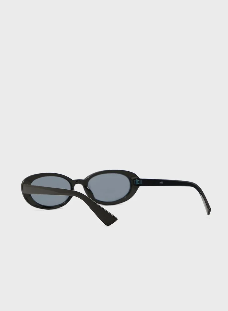 Rubi Ophelia Oval Sunglasses