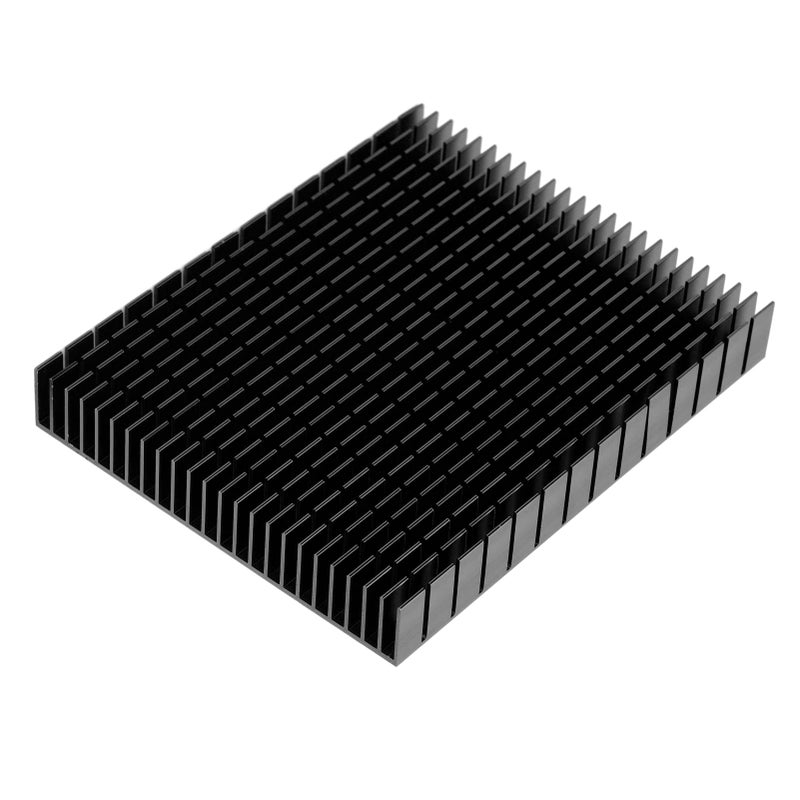 Black Anodized Aluminum Heatsink 150x120x20mm High Performance CPU Cooler Radiator for PCB Amplifier - Image 5