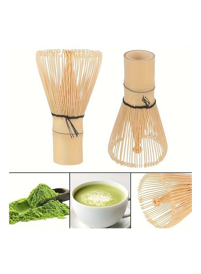 No branded Natural matcha brush, matcha green tea powder, reusable powder mixer - Image 2