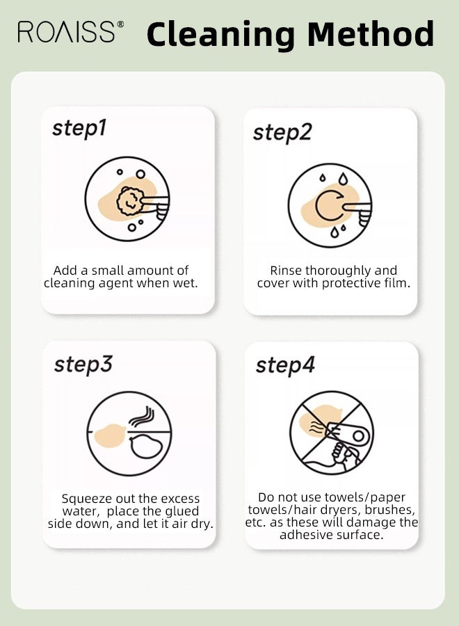 roaiss Women's Thickened Mango Push-Up Silicone Nipple Covers Solid Adhesive Self-Adhesive Strapless Bra Wedding Bra Anti-Exposure and Anti-Nipple Showing Invisible, Seamless, Thin, Solid Color Nipple Covers - Image 3