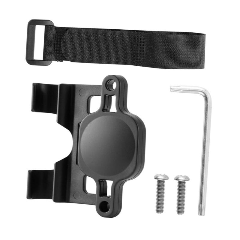 Bike AirTag Case Protective Wear Resistant Cover Easy Installation Secure Tracking Black - Image 2