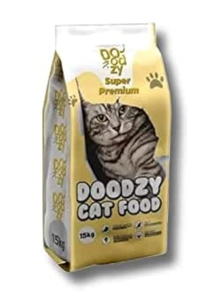 Doodzy - DOODZY DRY FOOD FOR CAT SUPER PREMIUM  15 kg - Image 1