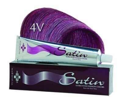 Developlus Satin Color 4V Violet Brown 3 Ounce 88ml 3 Pack