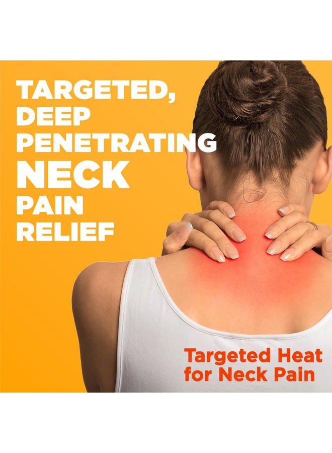 ThermaCare Adhesvie Heat Wraps, Portable Neck & Shoulder Heating Pads & Pain Relief Patches for Sore and Stiff Muscles, HSA/FSA Eligible & Approved, (Large, 11) - Image 4