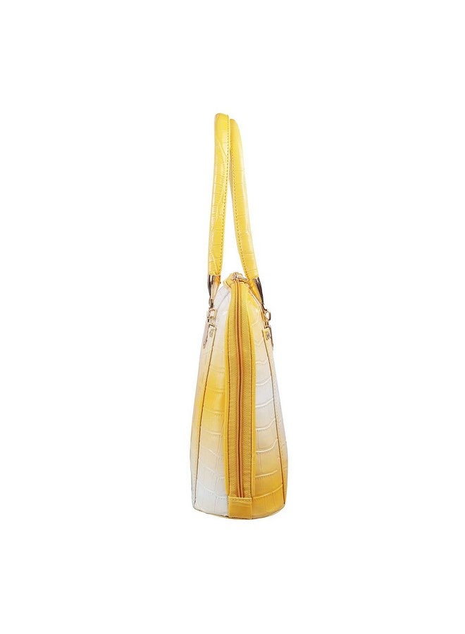 Metro Women Yellow Shoulder Bag (66-7612) - Image 4