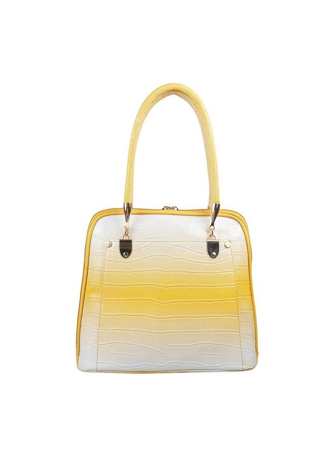 Metro Women Yellow Shoulder Bag (66-7612) - Image 3