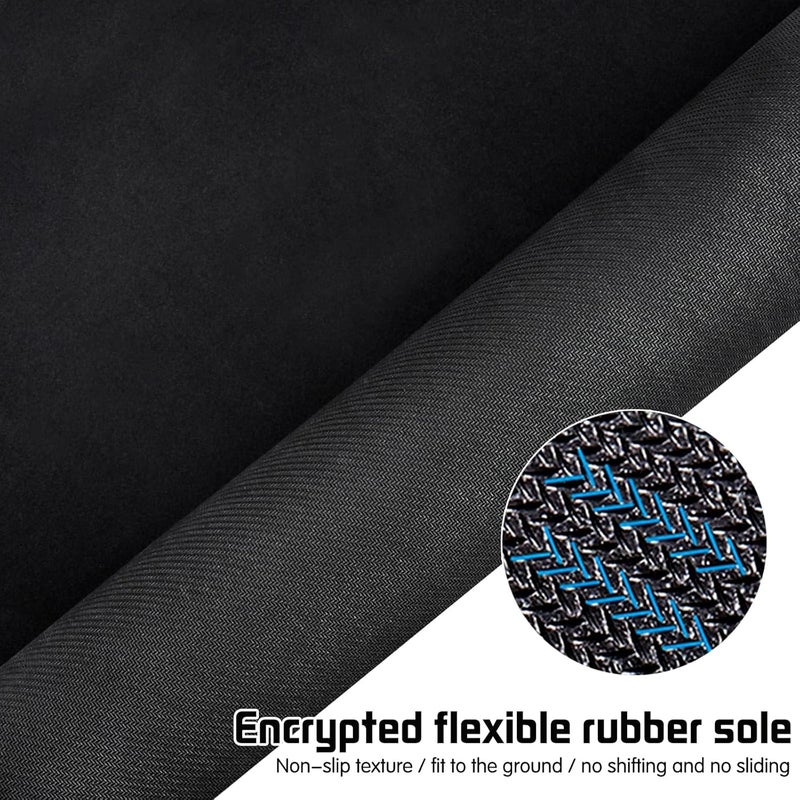 Aputue Coffee Mat, 30x40cm Super Absorbent Rubber Backed Dish Drying Mat (Black) - Image 3