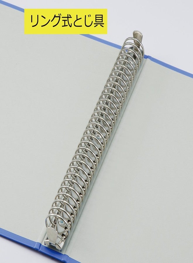 King Jim Ring Binder BF 668BF A4S Blue - Image 3