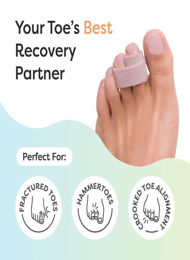 ZenToes Broken Toe Brace or Splint - Pack of 4 - Image 3