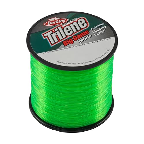 Berkley Trilene Big Game™, Solar Collector, 50lb, 22.6kg, 275yd, 251m Monofilament Fishing Line, Suitable for Saltwater and Freshwater Environments - Image 1