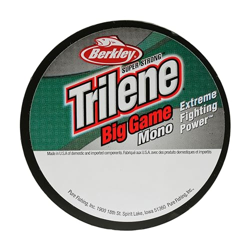 Berkley Trilene Big Game™, Solar Collector, 50lb, 22.6kg, 275yd, 251m Monofilament Fishing Line, Suitable for Saltwater and Freshwater Environments - Image 3