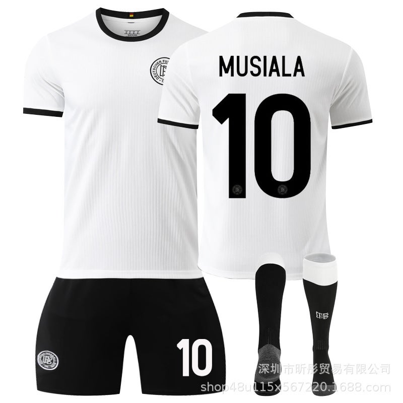 2025 German 125Th Anniversary Special Edition Jersey Retro Commemorative Edition Jersey Muller Havertz Short Sleeve Suit - Image 2