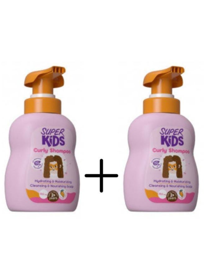 Superkids Curly Shampoo 300 ml 1+1