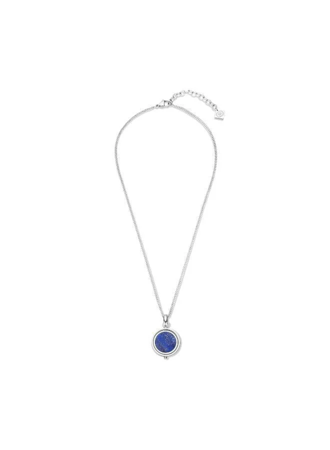 Medalion Blue Lapis Lazuli Necklace