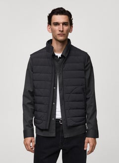 Mango Man Quilted Vest With Down And Feather Filling  - Image 1