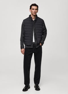 Mango Man Quilted Vest With Down And Feather Filling  - Image 4