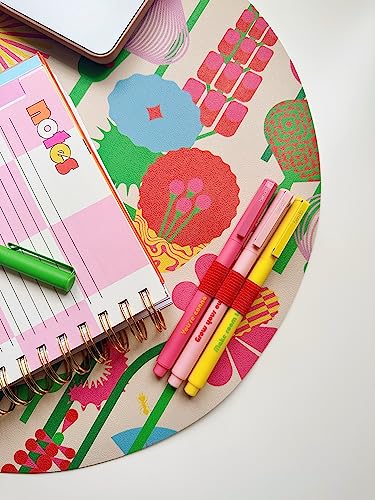 ban.do 8 Count Colored Pens, Fine Tip Pens with Assorted Ink Colors, Write On Felt Tip Pens for Journaling or Note Taking, Assorted - Image 4