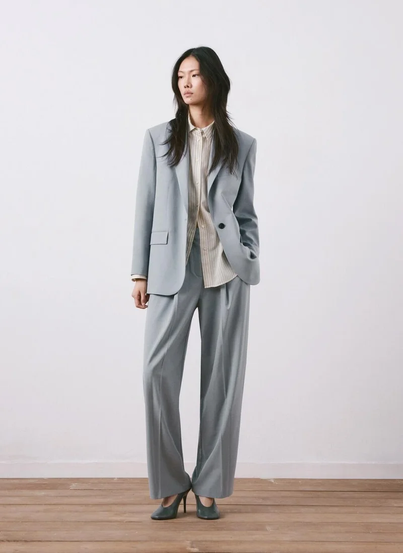 Mango  Straight suit trousers for Women | Best Price UAE