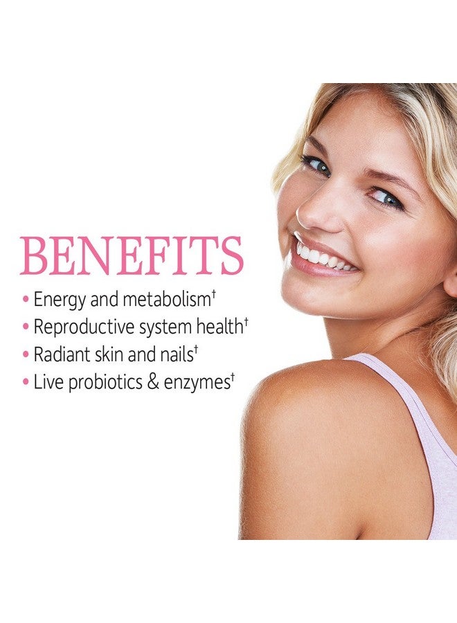 Garden of Life Multivitamin for Women, Vitamin Code Raw One for Women, Once Daily, Whole Food Iron, Probiotics for Womens Health, Gluten Free Vegetarian, 30 Count - Image 2