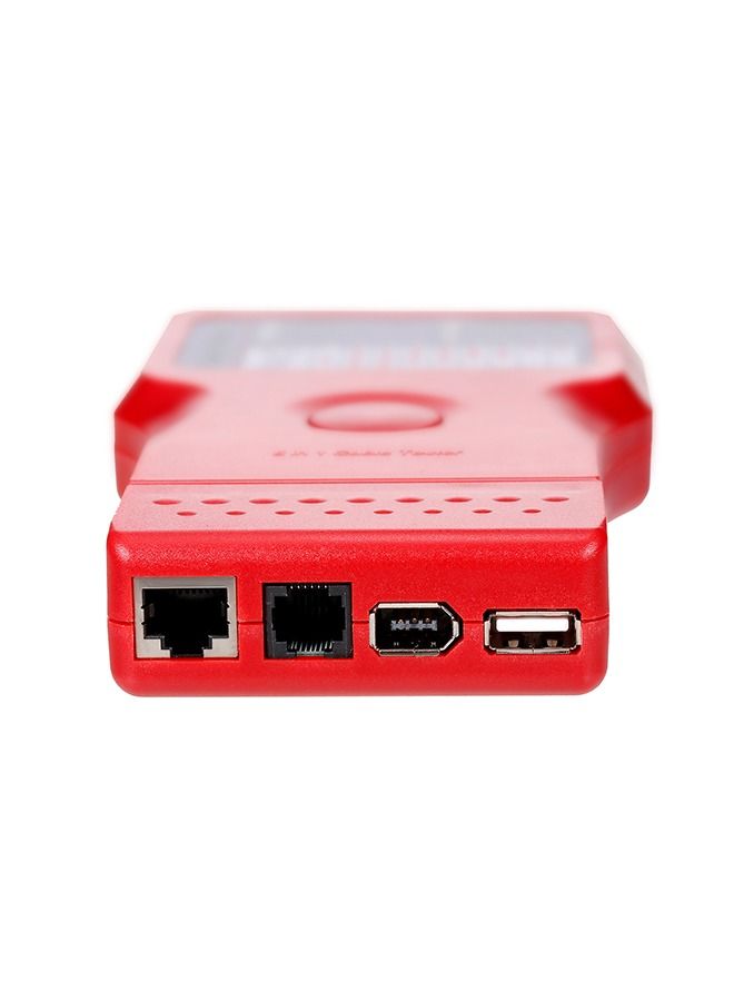 جهاز اختبار وتعقب اطراف الكابلات للتاكد من سلامة التوصيلات RJ11-RJ45 – 1394 – USB – BNC / خمسة في واحد - Image 5