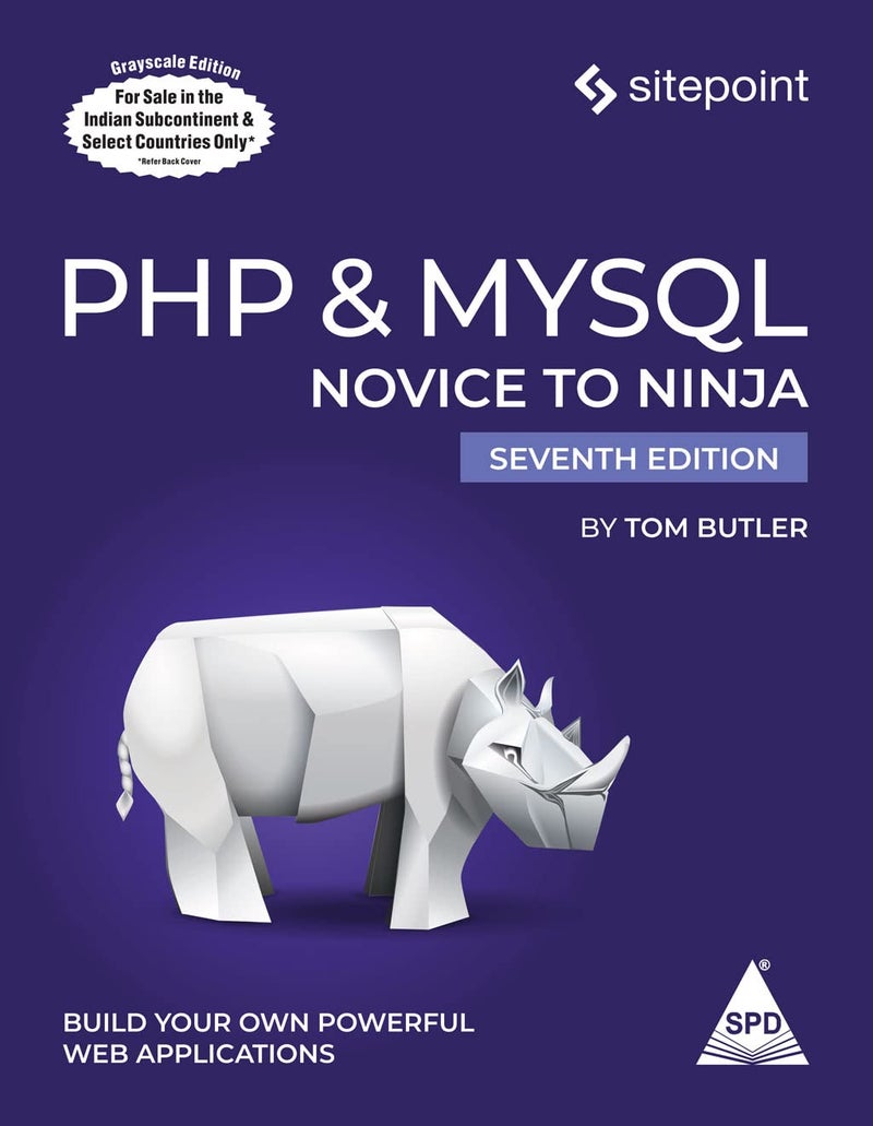 PHP & MySQL: Novice to Ninja, Seventh Edition (Grayscale Indian Edition) - Image 1