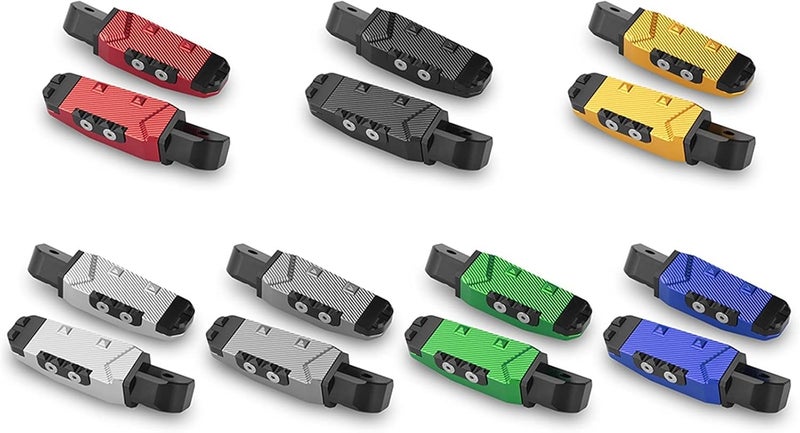 QASULER Motorcycle Rear Passenger Footpegs - Image 3