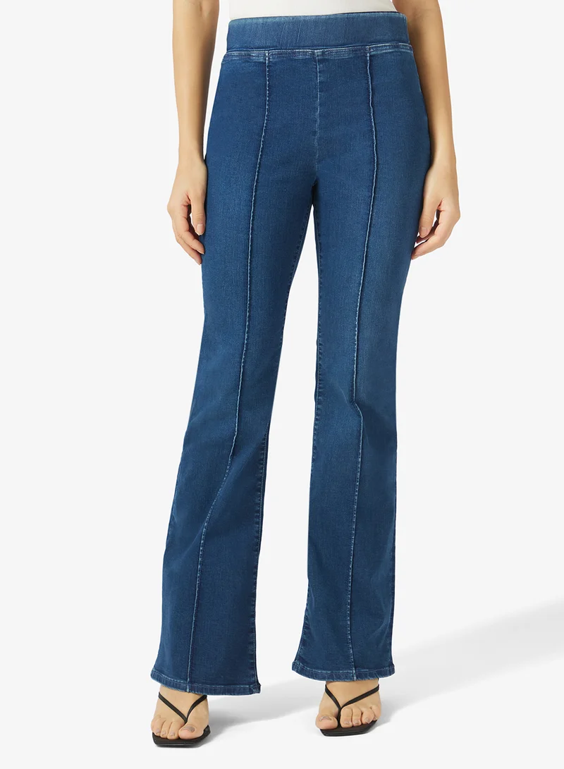 Topshop Flared Fit Jeans